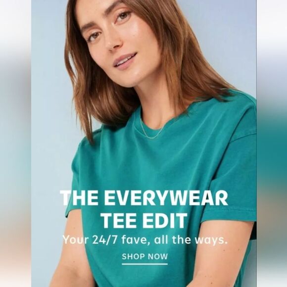 OLD NAVY EveryWear V Neck Slub-Knit T-Shirt Color BLACK JACK Nwt 2x Plus Size - Picture 12 of 12